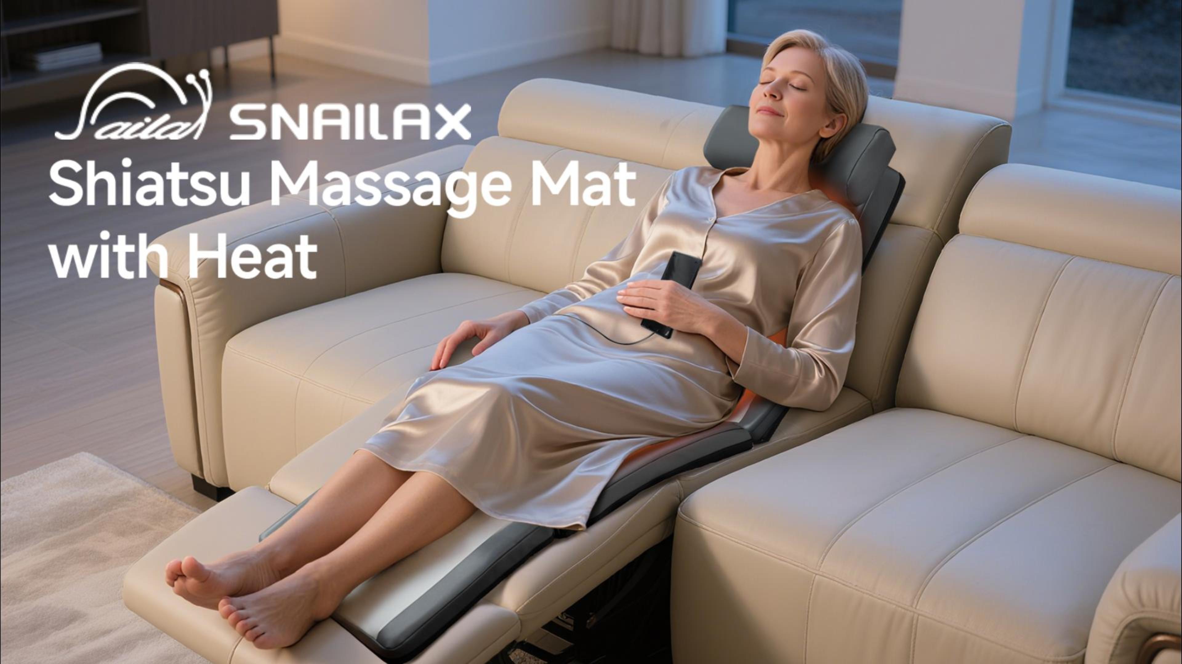 Amazon.com: Snailax Full Body Massage Mat with Heat, Vibrating